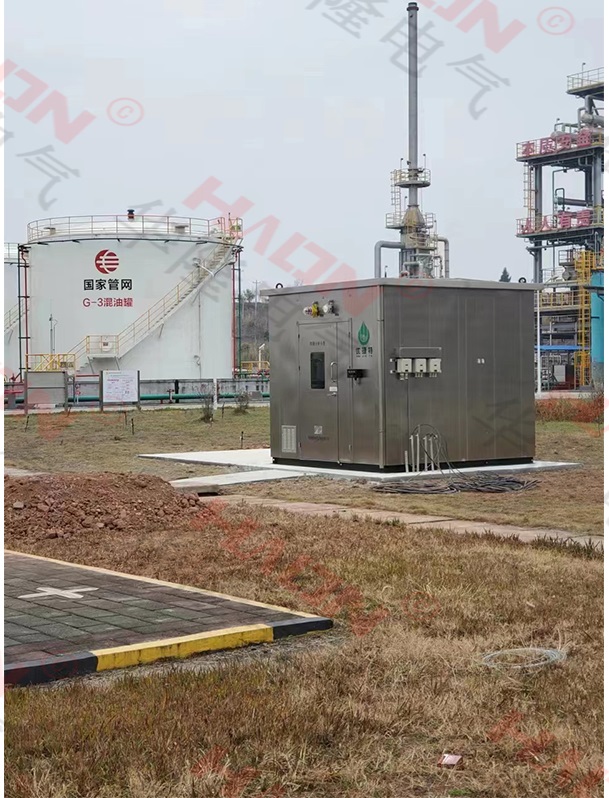 四川资阳石油分公司简阳油库现场-防爆分析小屋
